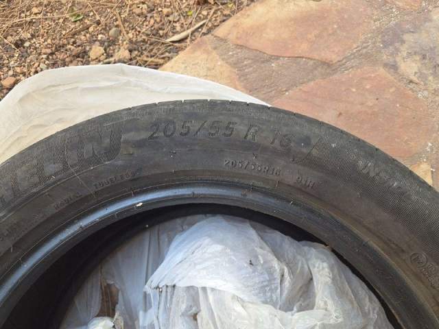 4 покрышки 205/55R16 Michelin Primacy 4 (лето) — фото 2 из 3
