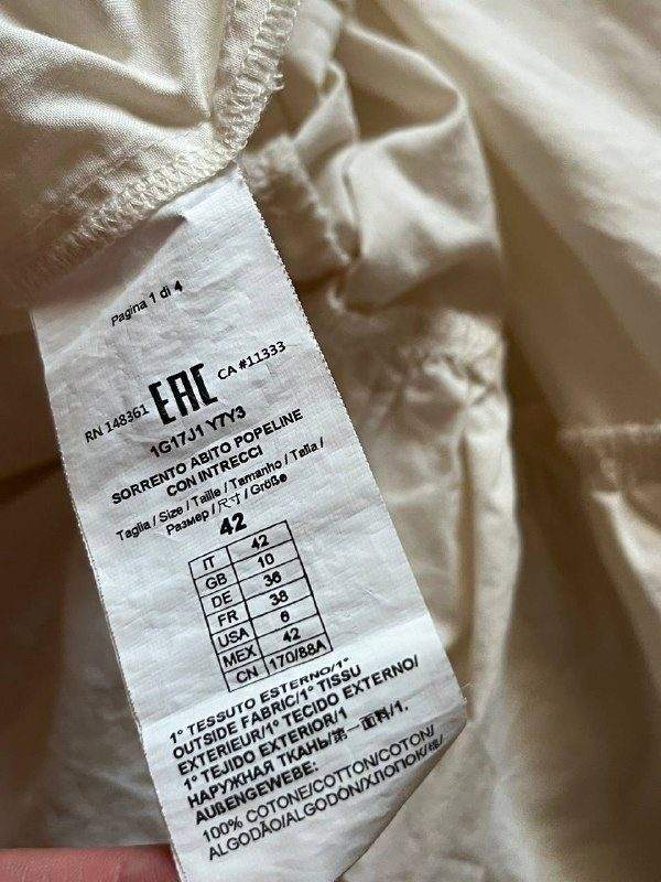 Платье pinko оригинал, размер с, 15 евро — фото 5 из 7