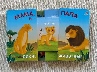 Раздвижная книга «Мама, папа и малыш», 2€