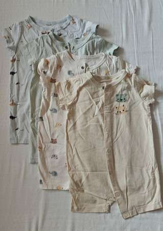 Отдам бесплатно 4 песочника H&M, размер 68