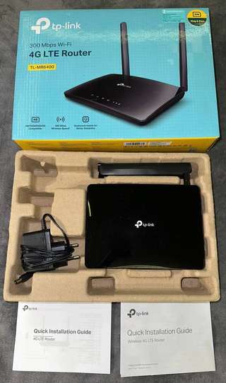Роутер TP-Link TL-MR6400 4G LTE (новый) 50€ (самовывоз из Подгорицы)