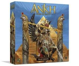 Настольная игра Ankh: Gods of Egypt + Expansion: Pantheon (EN)