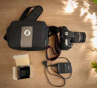 Продаю Canon EOS 7D Mark II с объективами Tamron 17–50mm f/2.8 и Canon ef 50mm