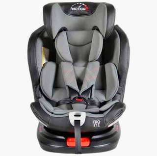 🚗 Автокресло Moni Motion Grey (0–36 кг / 0–12 лет)