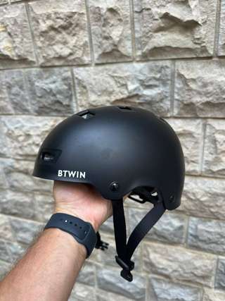 Детский велосипедный шлем BTWIN, на 3-5 лет, очень легкий и удобный, 20€