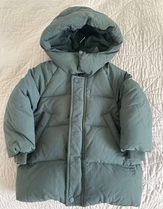Куртка зимняя Zara, 50/50 пух-перо, размер 98, отличное состояние