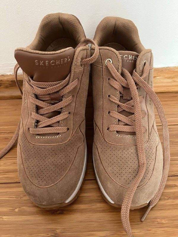 Новые sketchers р.37, кожа и замша), дышат! С системой air max, Очень продуман — фото 3 из 3