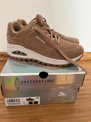 Новые sketchers р.37, кожа и замша), дышат! С системой air max, Очень продуман
