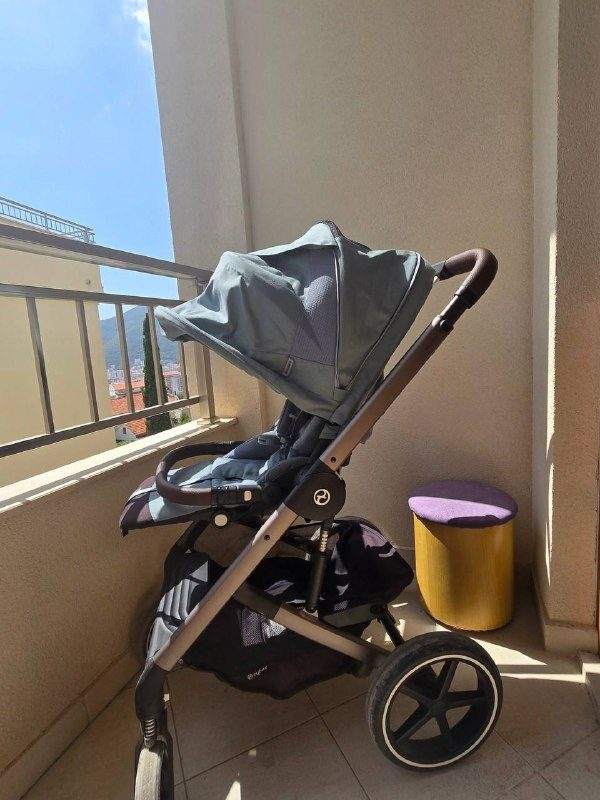 Коляска 3 в 1 Cybex Balios S Lux + автолюлька Cybex Cloud Z i-Size Platinum — фото 2 из 5