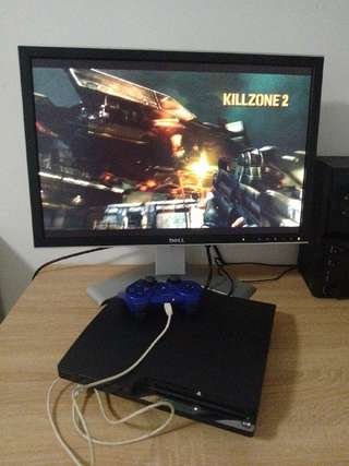 PS3 Slim 300GB прошитая (4.93 EVILNAT)
