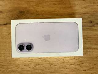 Продам новый нераспечатанный iphone 17 в фиолетовом цвете, 256 гб