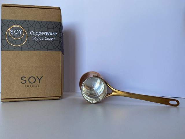 Продаю медную турку SOY — фото 2 из 2