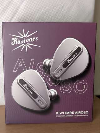 Новые IEM-наушники мониторы Kiwi Ears Airoso: 1 динамический драйвер + 4 балан