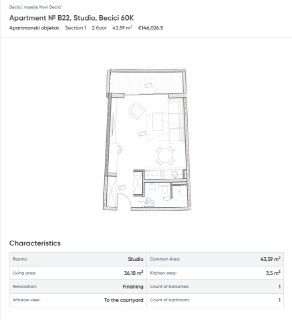 #Продажа #Квартира #Бечичи #Студия #Спальни_1 #Спальни_2 #Спальни_3