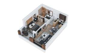 #Продажа #Квартира #Бар #Спальни_1 #Спальни_2