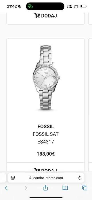 Часы женские Fossil
