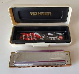 Губная гармошка · harmonica MarineBand