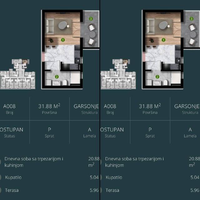 📍 €64.000 · Продажа: квартира-студия от застройщика в новом комплексе