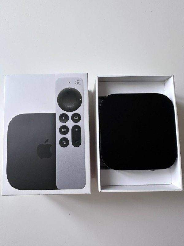 Apple TV 4K 128 gb A15 Bionic Wi-Fi+Ethernet в идеальном состоянии — фото 1 из 2
