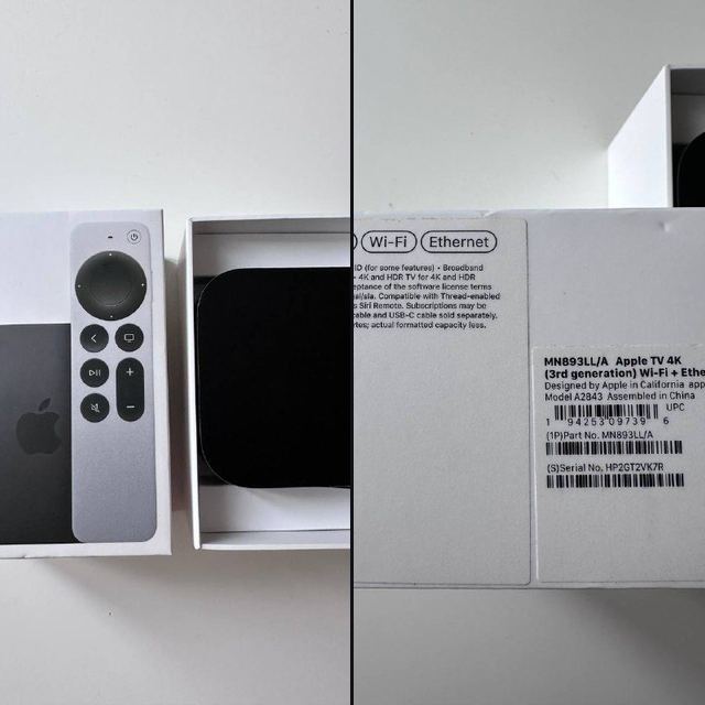 Apple TV 4K 128 gb A15 Bionic Wi-Fi+Ethernet в идеальном состоянии