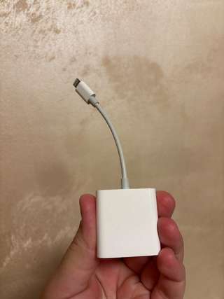 Переходник в iPhone для карт памяти