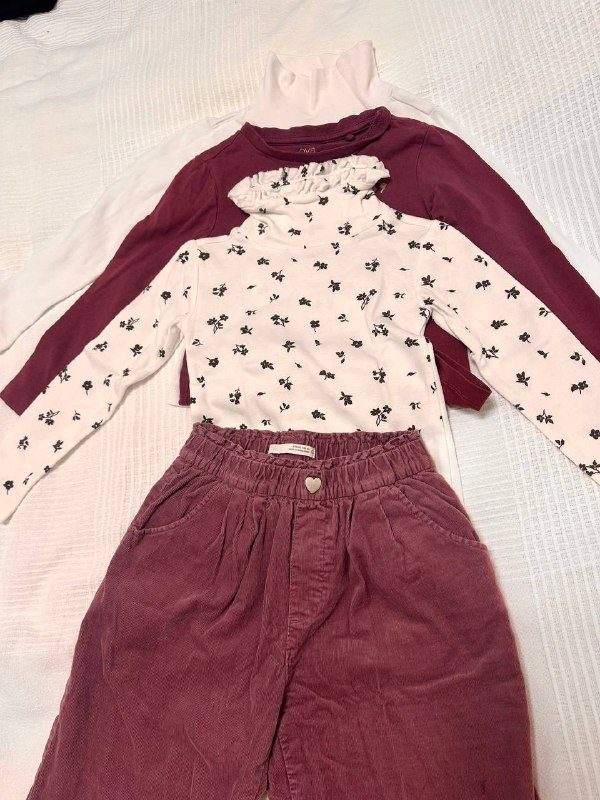 Теплые штанишки Zara ( c подкладкой) 4 года ( 104р) — фото 1 из 3