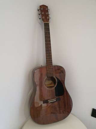 Продаётся б/у акустическая гитара Fender CD-60 AM NAT, цвет