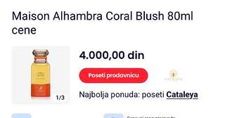 Maison Alhambra Coral Blush EDP 🍑