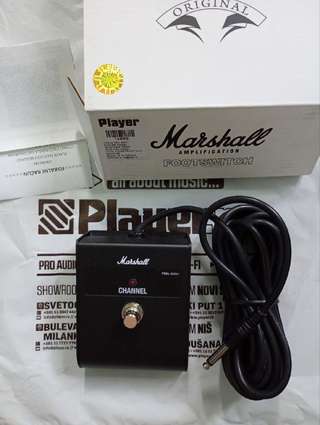 Футсвич Marshall. Новый. С моим процессором не работает. Оказалось надо сначал