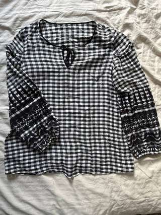 Рубашка из старой коллекции Max Mara, мягкий хлопок, размер L