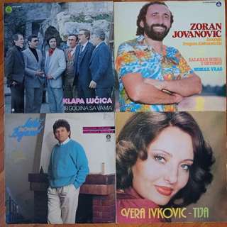 Югославская эстрада: 4 виниловые пластинки
