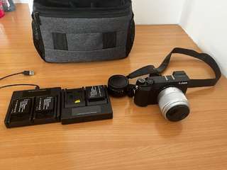 Panasonic Lumix DMC-GX80 c двумя объективами