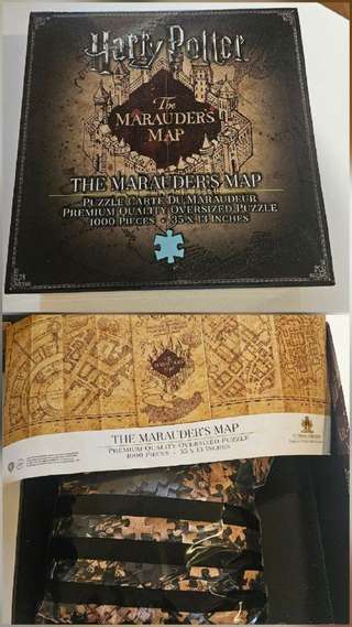 Пазл Карта марадеров, 1000 деталей