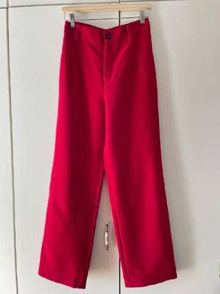 Все по 300 Дин · Красные брюки Zara, размер xs/s, есть боковые карманы, на рос