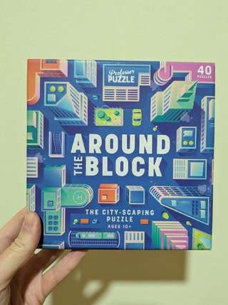 1) Настольная игра Around the Block от Professor Puzzle