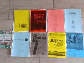 📚 Продаю комплект учебников для русской школы за 7 класс (литература 2 часть