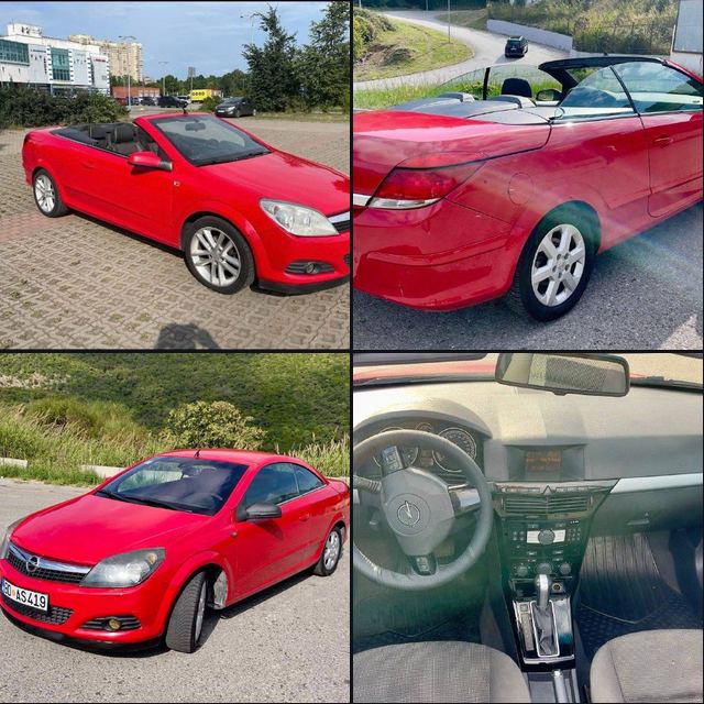 Продам. Opel Astra Cabrio 2010 год автомат 189000км 1.8 бензин. Будва 4500€