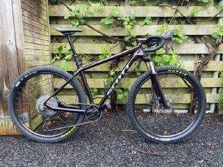 Продам переделанный карбоновый горный велосипед Scott Scale 920, подходит для — фото 1 из 6