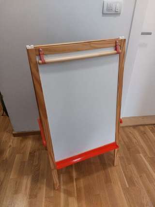 Доска IKEA (для мела, маркеров + штанга для бумажных рулонов). Доска для марке
