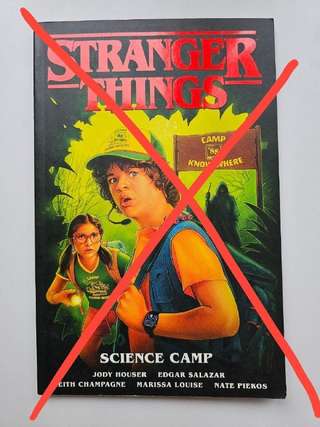 1. Комикс Stranger Things: Science Camp