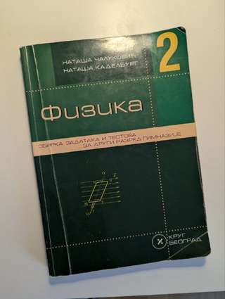 Збирка по физике, 2 разред/класс, круг Београд, 2010 (восьмое издание). Остали