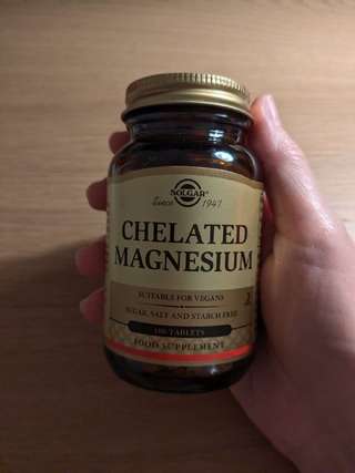Magnesium chelated Solgar