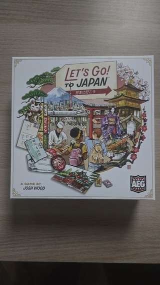 Настольная игра Let's go to Japan