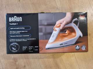 Продам новый утюг Braun TexStyle 1, в связи с переездом