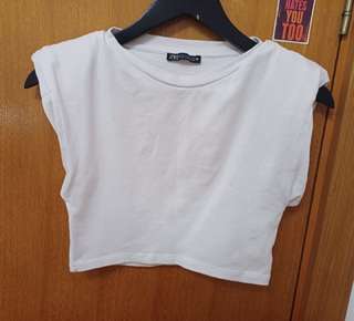 Топ белый Zara · Размер М