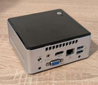 Intel NUC 5PPYH, Pentium N3700, 8Gb, SSD 120Gb