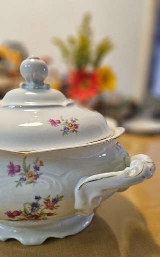Винтажная супница, 3 литра, Walbrzych, Польша