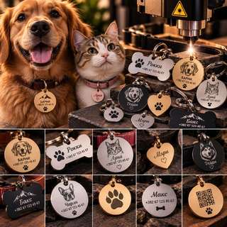Адресник для собаки 🐾
