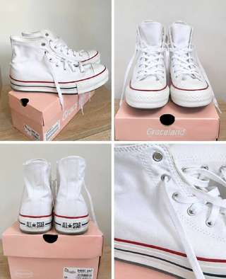 Кеды converse белые оригинал женские