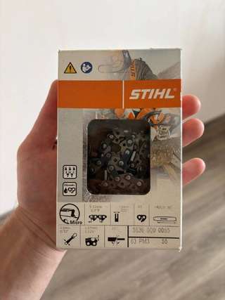 Цепь Stihl picco micro 3 на 55 звеньев на бензопилу
